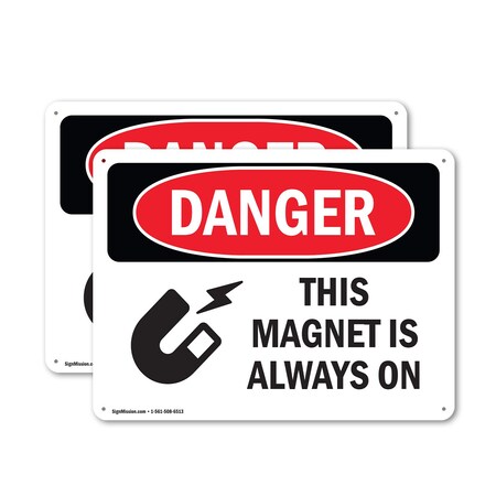 Signmission Safety Culture Sign, 14 in Width, Aluminum, Rectangle OS-2PACK-DS-A-1014-L-1705